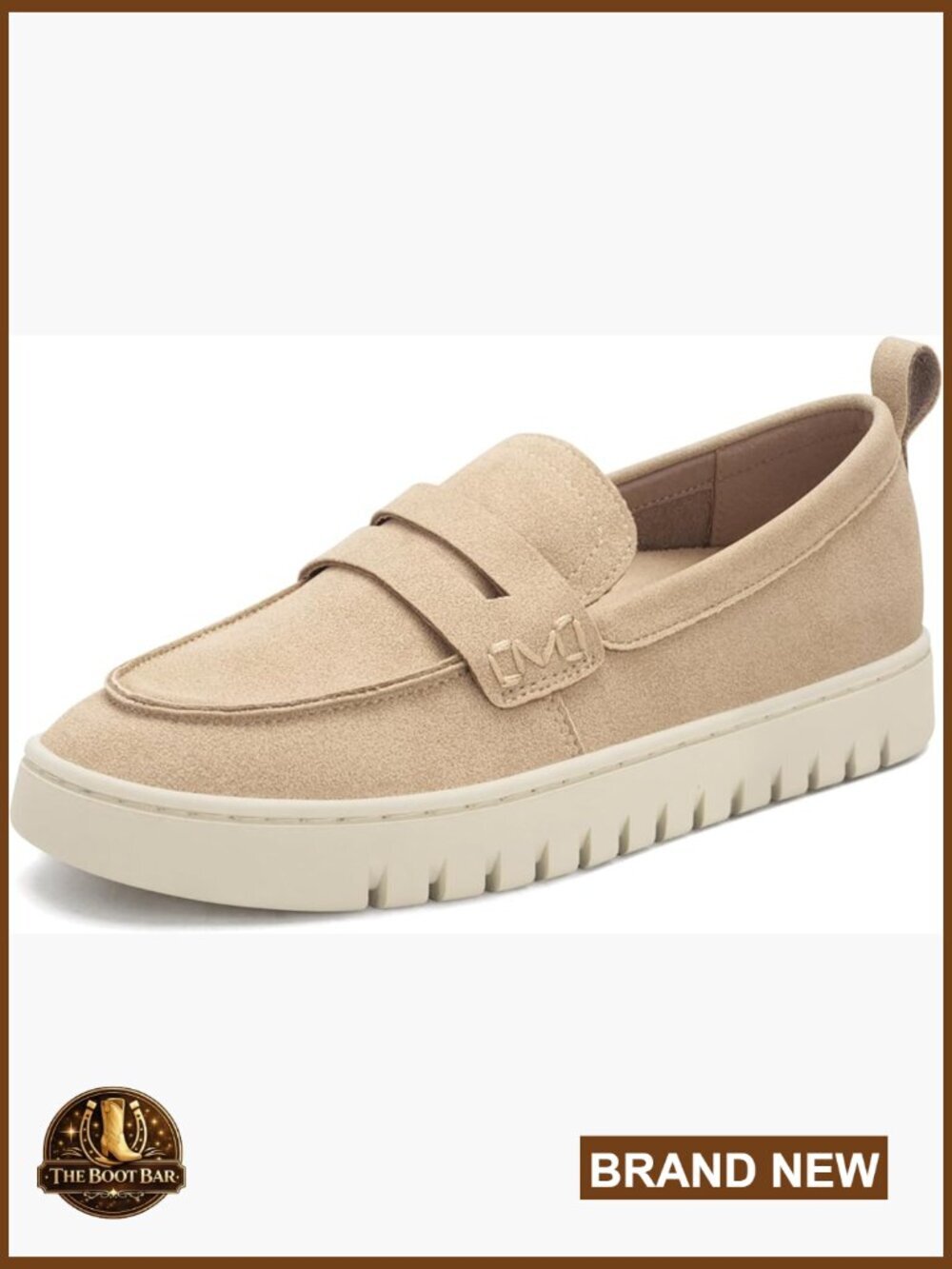 Slip-On Loafers with Arch Support, Faux Leather, Casual & Work Shoes